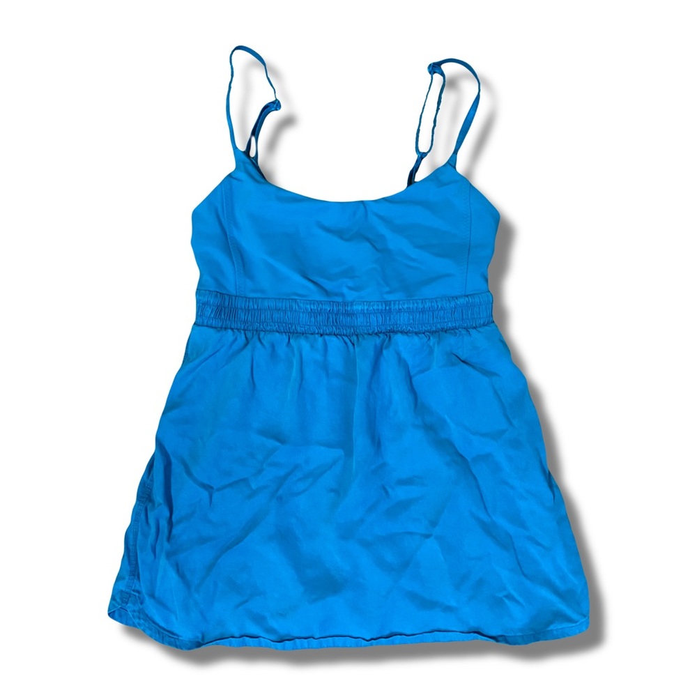 Lululemon bliss teal blue work out  tanktop